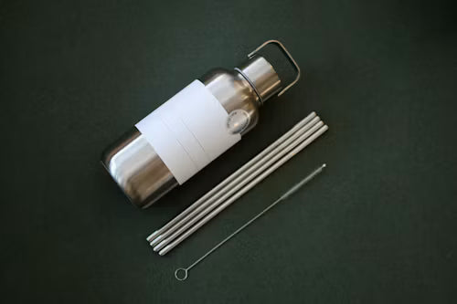 Eco-Friendly Stainless Steel Water Bottle - 750ml